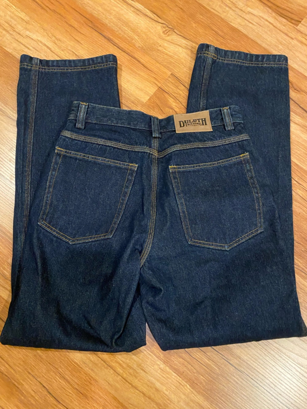 Duluth Mens Jeans 30x32 Dark Wash